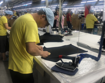 中纺协家纺家居委员会调研安徽省安庆市纺织产业